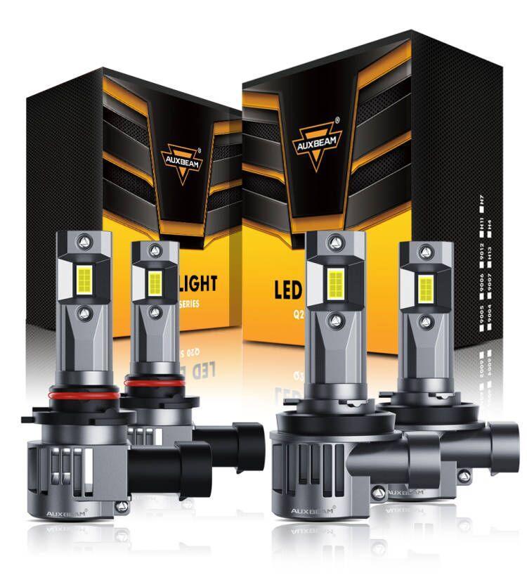 Bombillas halógenas 1:1 tamaño Q20 serie 22000LM 90W LED para faros delanteros 6500K blanco frío