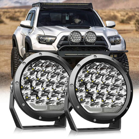 (2pcs/set) 7 Inch 178W Round Off road light Spot Beam LED Driving Lights 