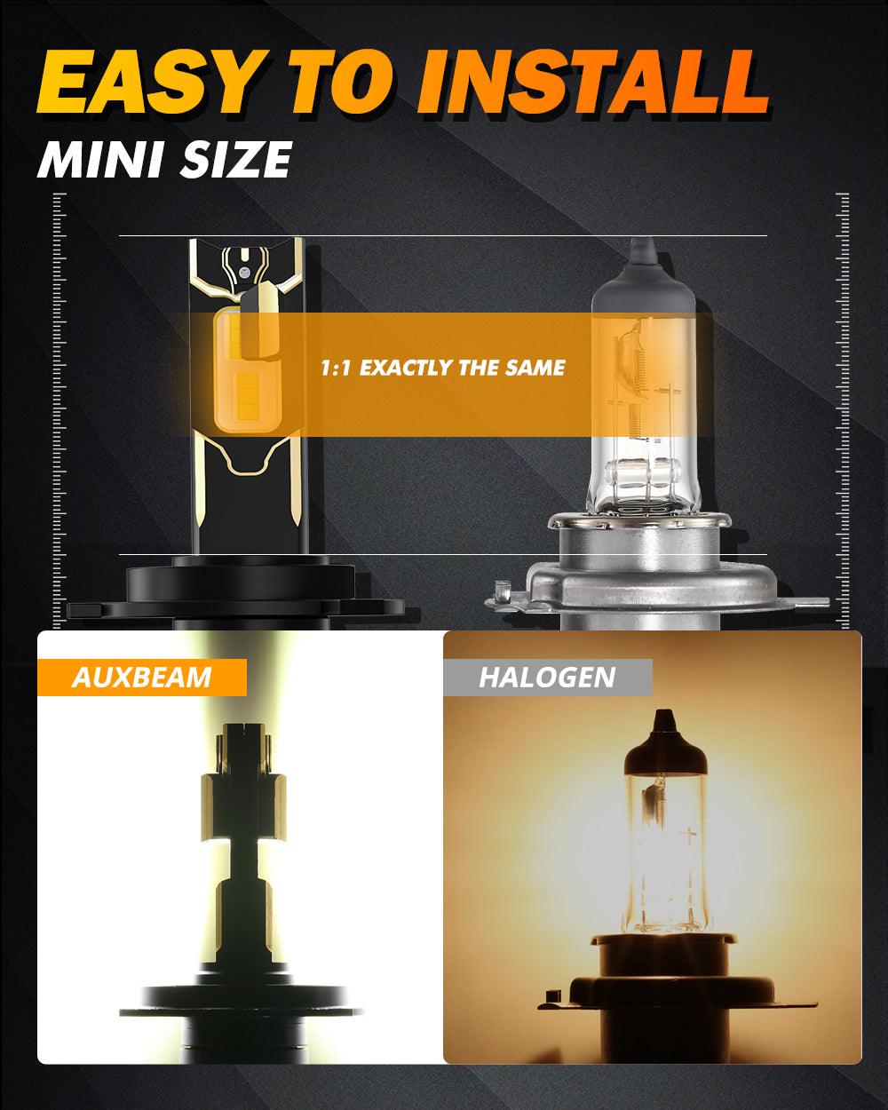Para bombillas de faros LED Honda Civic H4 2000-2003