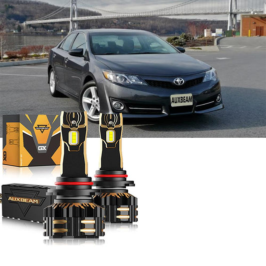 For 2012-2014 Toyota Camry 9005 D4S LED Headlight Bulbs Bundle 