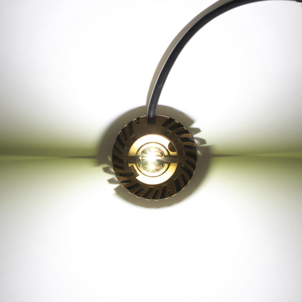 H3 LED Headlight Bulbs 52W 10000LM F2 Series Mini Size 6500K Cool White | 2 bulbs 