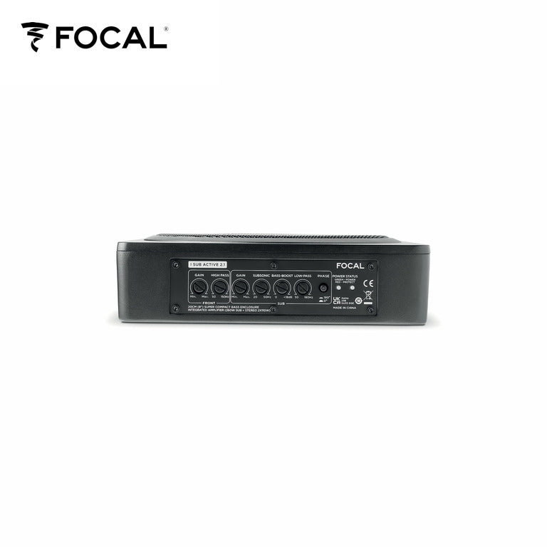 FOCAL INSIDE Aktiv-Subwoofer + 2-Kanal Endstufe