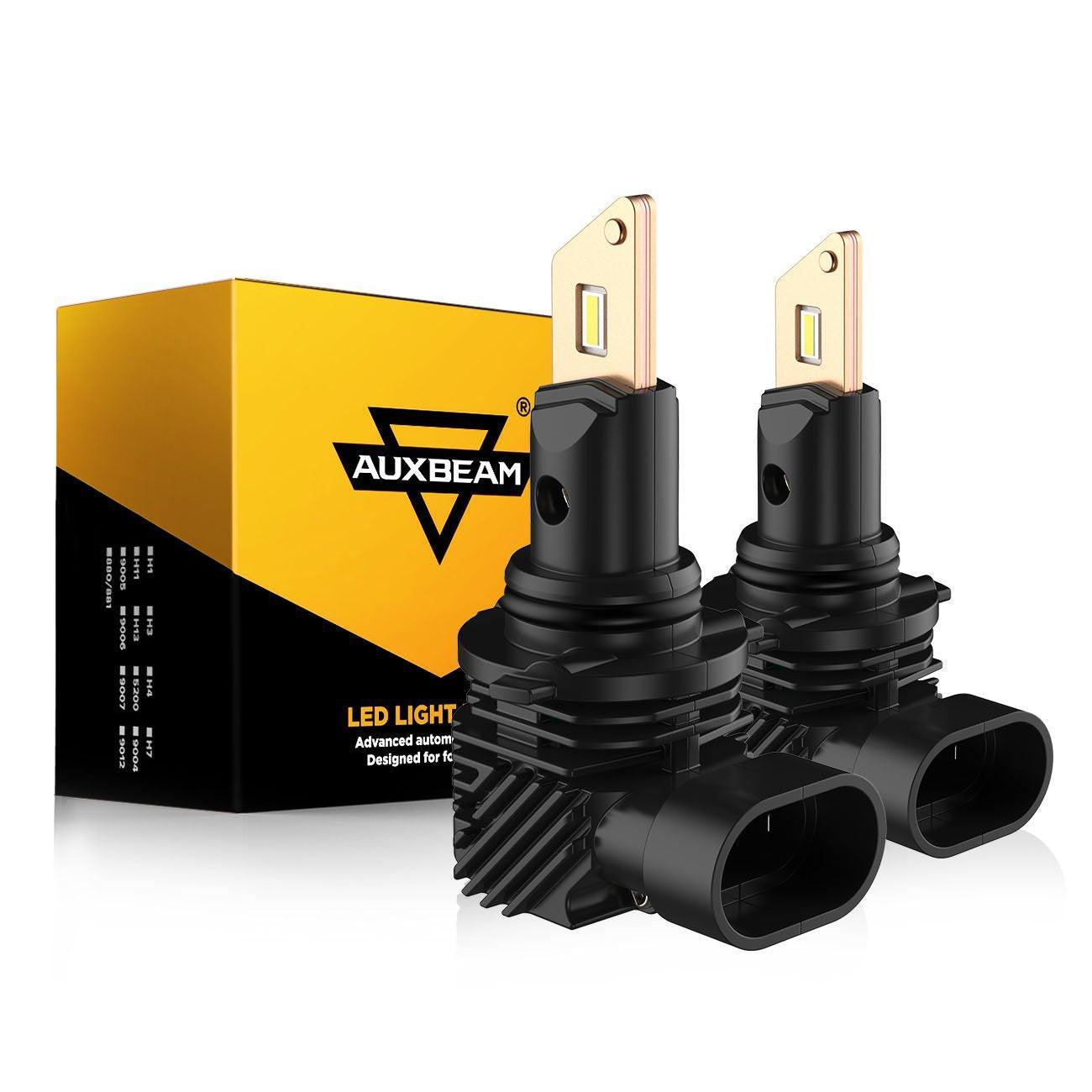 Q10 Series High beam/Low beam/Fog light Combo Led Light bulbs Fanless&amp;Wireless 1:1 Halogen Size 6500K