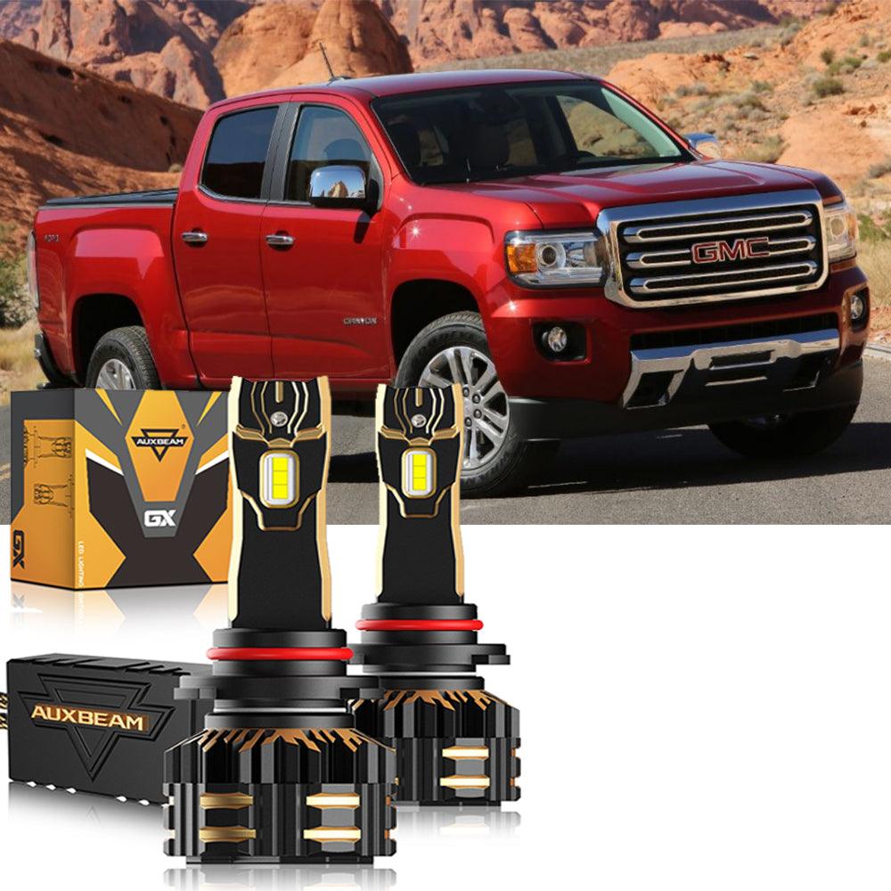 Para GMC Canyon 2015-2019 9005 H11 Paquete de bombillas LED para faros delanteros