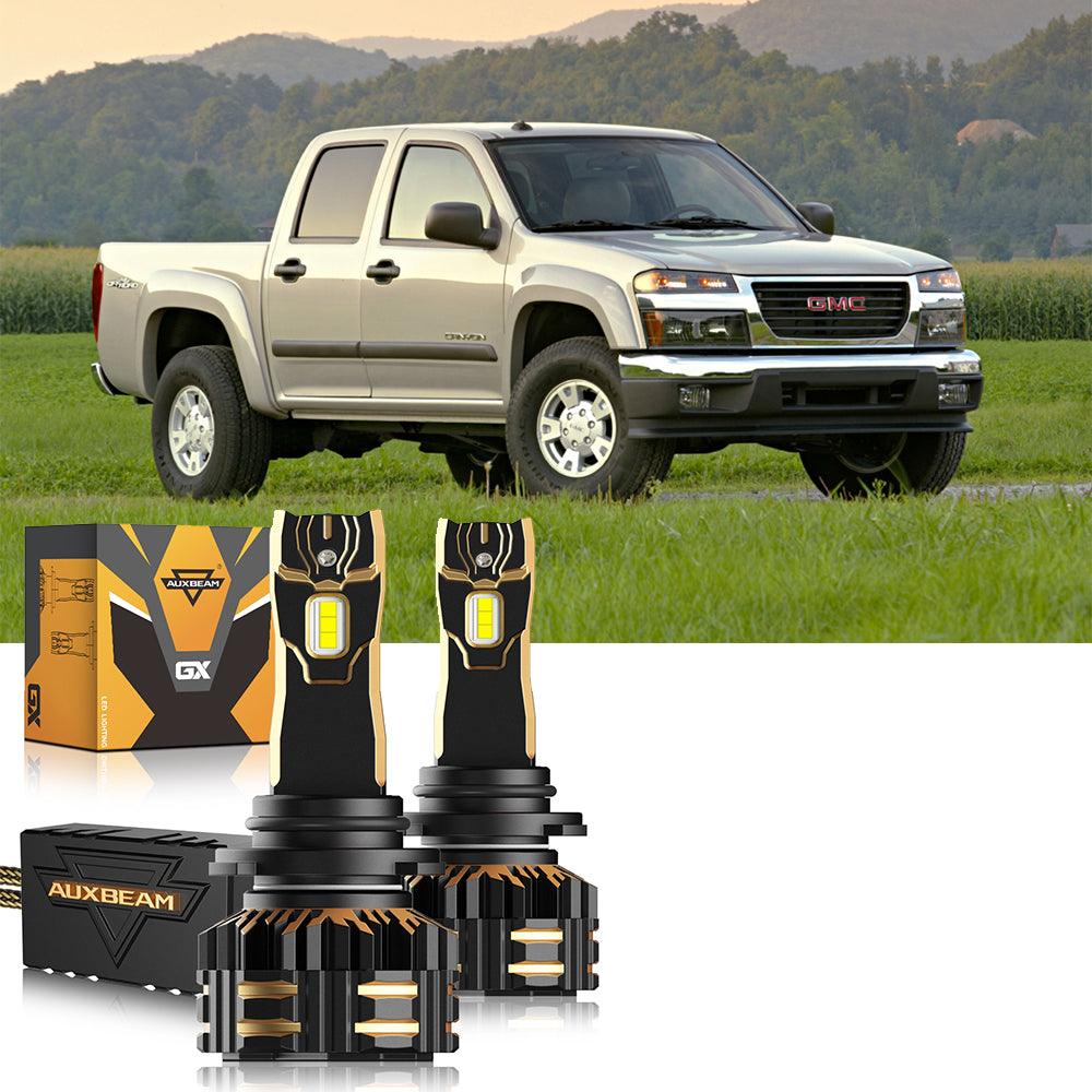 Para GMC Canyon 9005 9006 2004-2012 Paquete de bombillas LED para faros delanteros