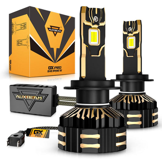 🆕Bombillas LED H7 para faros delanteros 190W 35000LM Serie GX-PRO 6500K Blanco frío | 2 bombillas