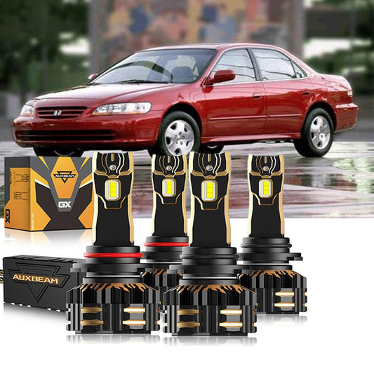 Paquete de bombillas LED para faros delanteros Honda Accord 9005 9006 2000-2002