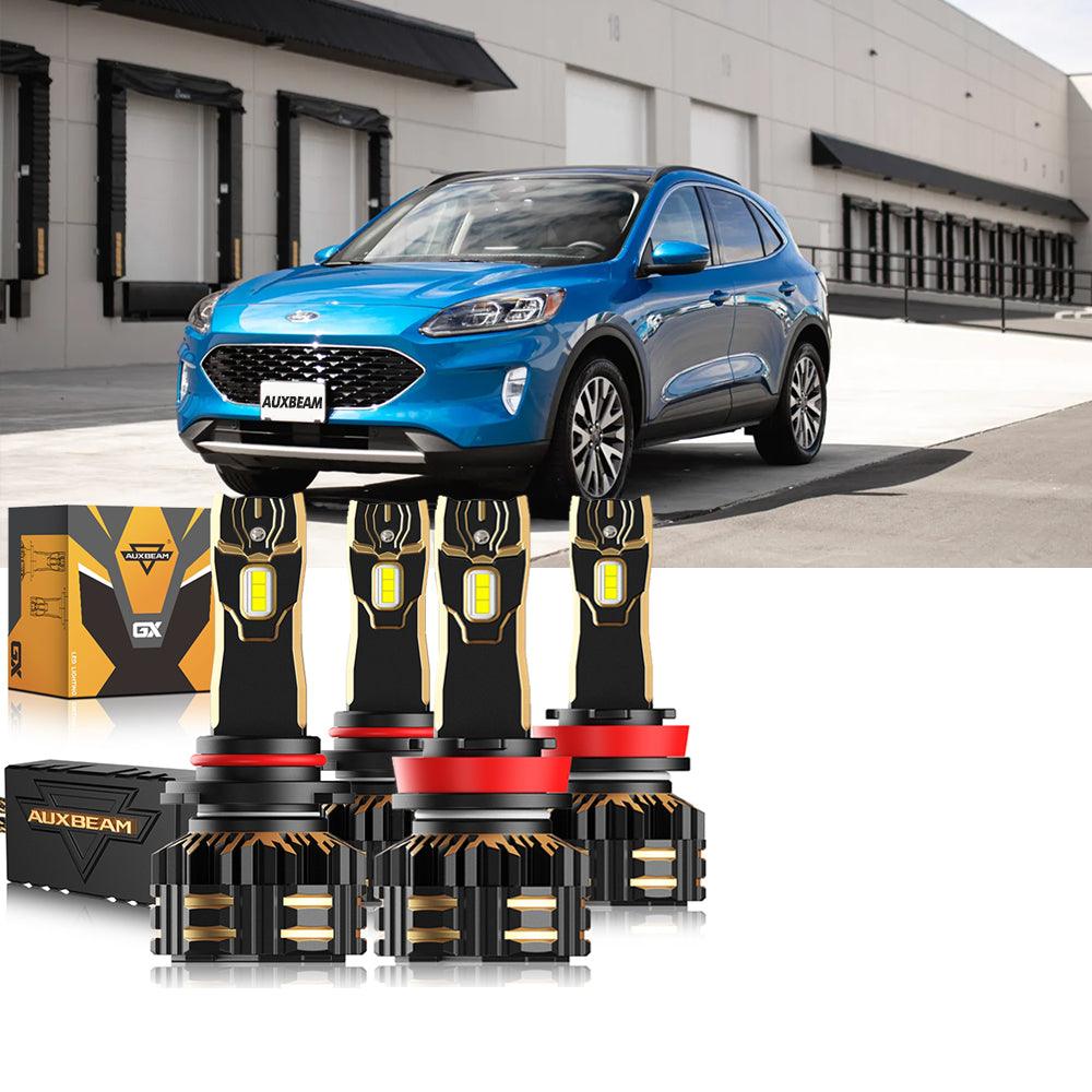 For 2020 Ford Escape 9005 H11 LED Headlight Bulbs Bundle 