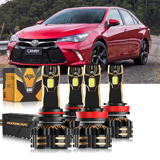 For 2015-2017 Toyota Camry 9005 H11 LED Headlight Bulbs Bundle 