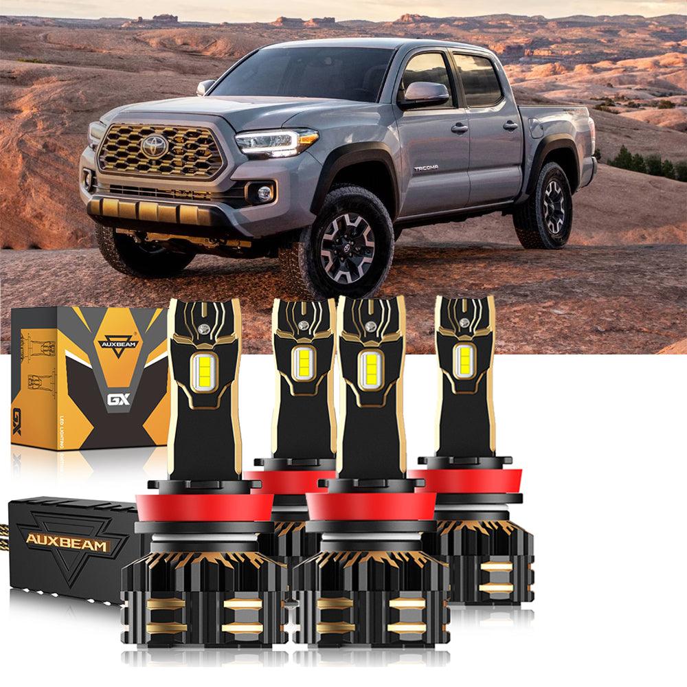Para Toyota Tacoma H11 2021-2022, paquete de bombillas LED para faros delanteros