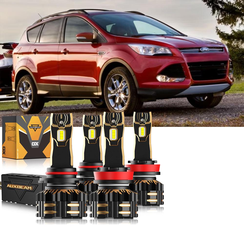 For 2013-2016 Ford Escape 9005 H11 LED Headlight Bulbs Bundle 