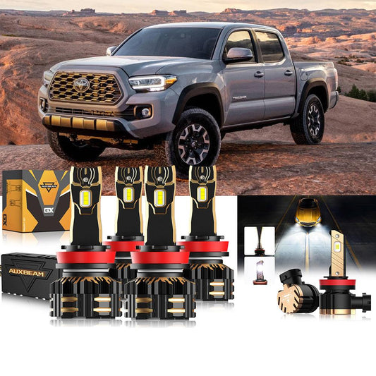 Para Toyota Tacoma H11 2021-2022, paquete de bombillas LED para faros delanteros