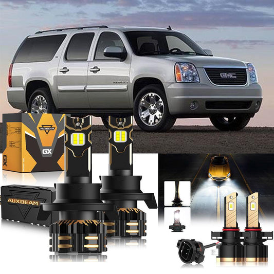 Para GMC Yukon XL 2500 H13 2007-2013 Bombillas de faros delanteros LED