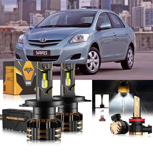 For 2006-2013 Toyota Yaris H4 LED Headlight Bulbs 