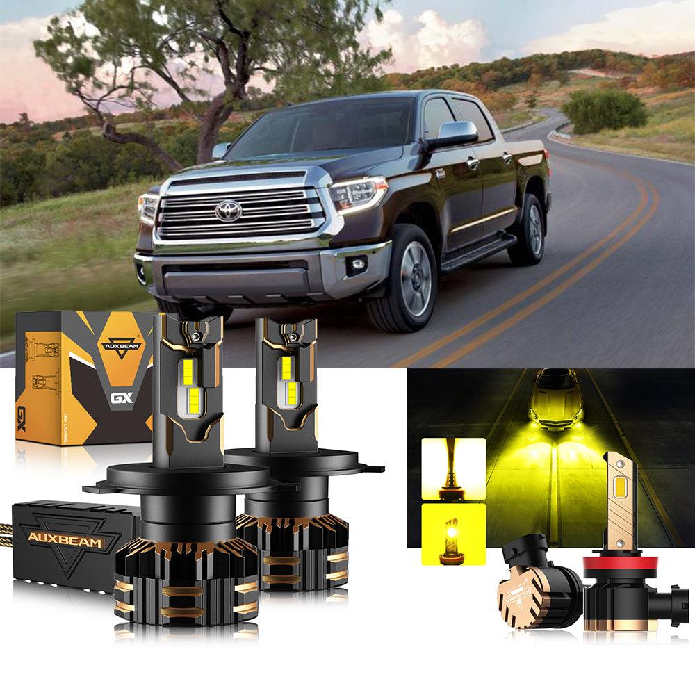 Para bombillas de faros LED Toyota Tundra H4 2014-2020