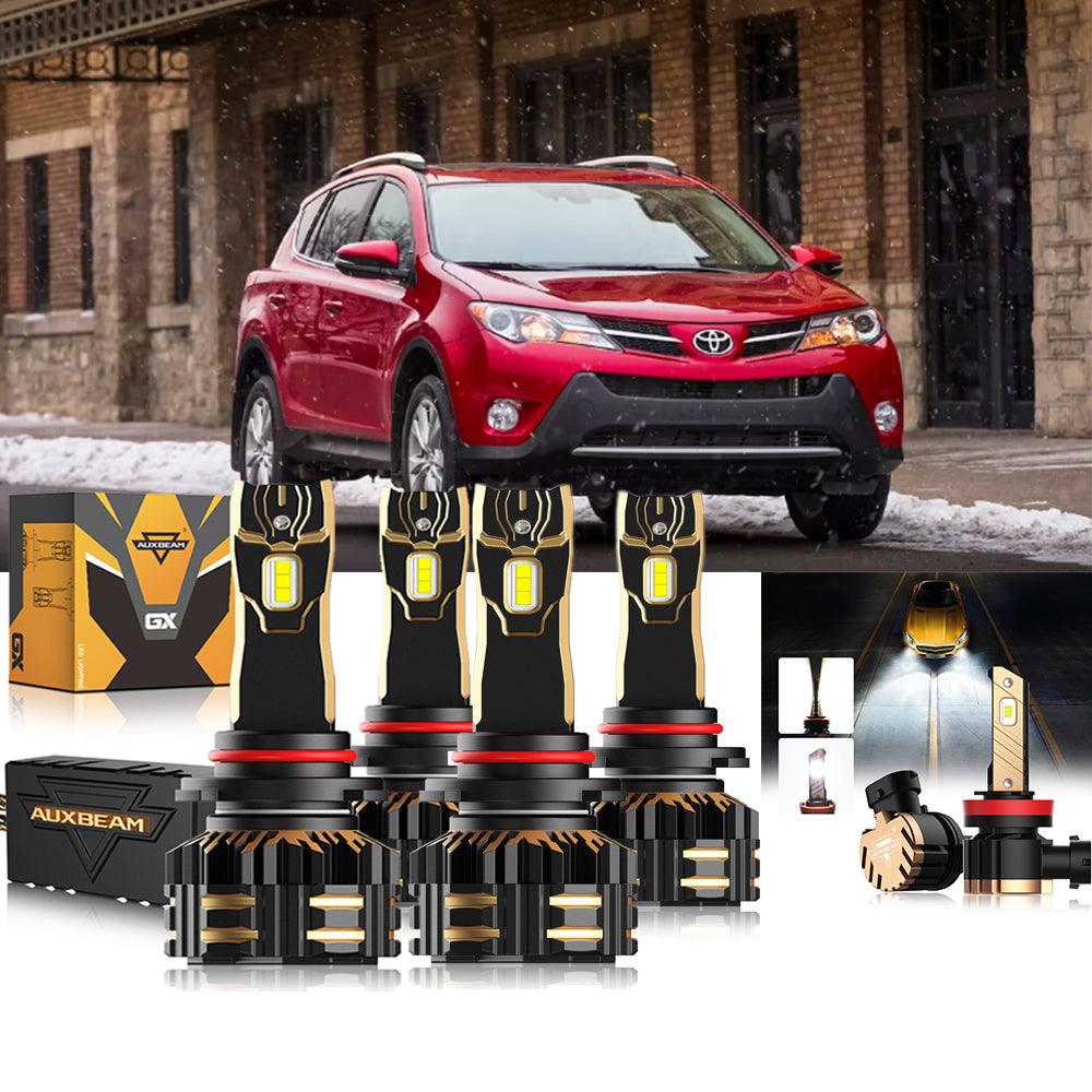 For 2013-2015 Toyota RAV4 9005 LED Headlight Bulbs Bundle