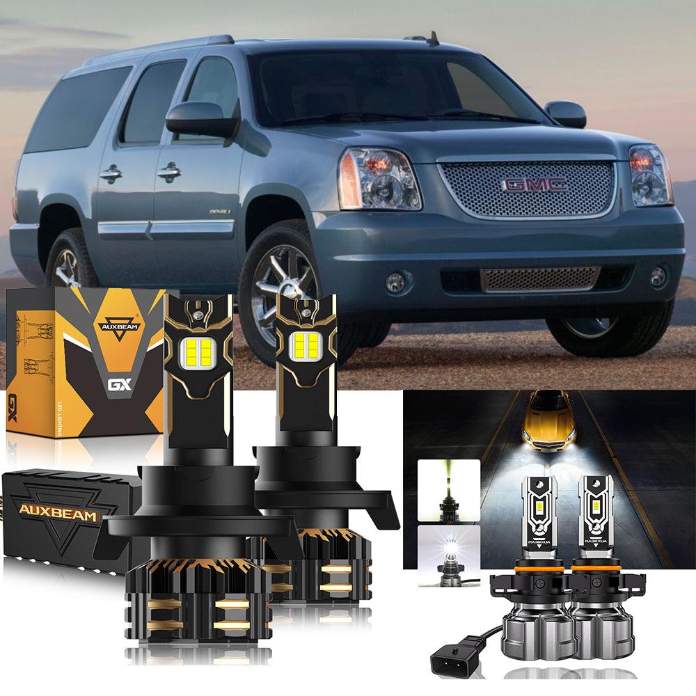 Para GMC Yukon XL 2007-2014 1500 H13 Paquete de bombillas LED para faros delanteros