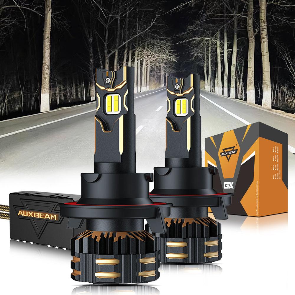Bombillas LED para faros delanteros más brillantes de la serie GX, 25000 lm, 120 W, 6500 K, blanco frío
