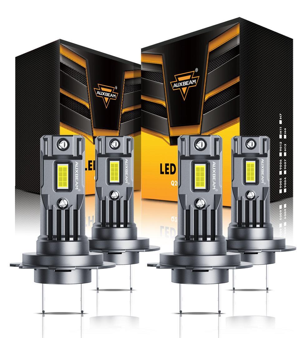 Bombillas halógenas 1:1 tamaño Q20 serie 22000LM 90W LED para faros delanteros 6500K blanco frío