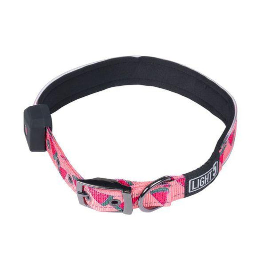 Collar Light5 Doggo Led Collar, Pink - SPEED LIGHT