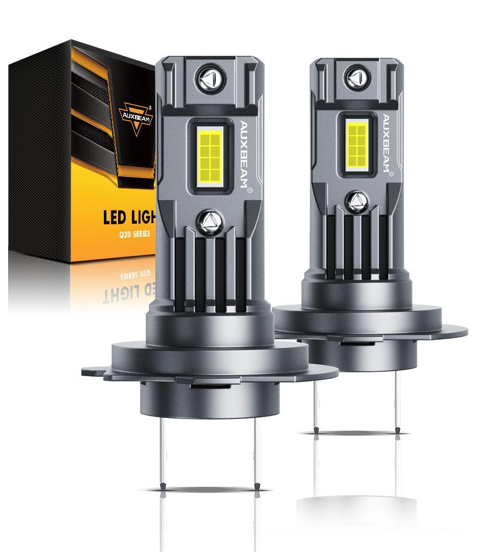 Bombillas halógenas 1:1 tamaño Q20 serie 22000LM 90W LED para faros delanteros 6500K blanco frío