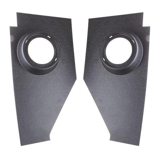 RETROSOUND Kickpanels without S-62 Speakers, Chevrolet Truck (1947-53), black