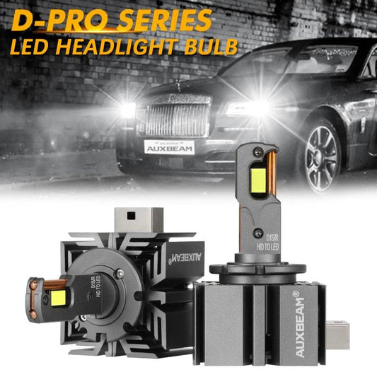 AUXBEAM D-PRO Series 70W High Power 22000LM LED Headlight Bulb for Hid Replacement