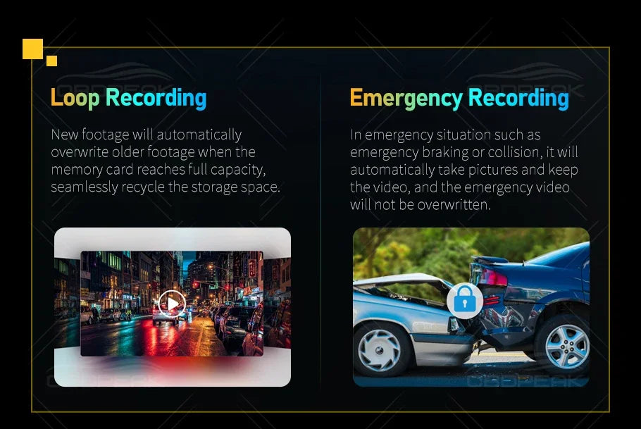 K4 11.26 Inch Carplay & Android Auto 4K 2160P Wifi Dash Cam Rearview Mirror Car DVR GPS Navigation Video Recorder Dual Lens