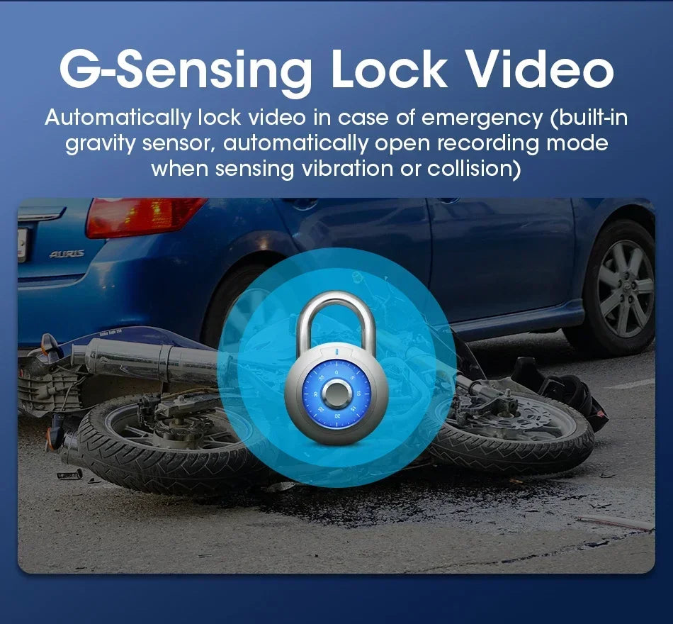 Develuck 5/6.86/7" Navigation Motorcycle Waterproof Carplay Display Screen Portable Motorcycle DVR Wireless Android Auto Monitor