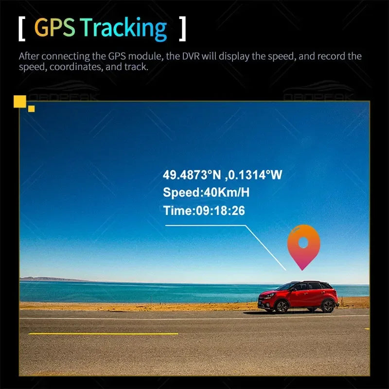 K4 11.26 Inch Carplay & Android Auto 4K 2160P Wifi Dash Cam Rearview Mirror Car DVR GPS Navigation Video Recorder Dual Lens