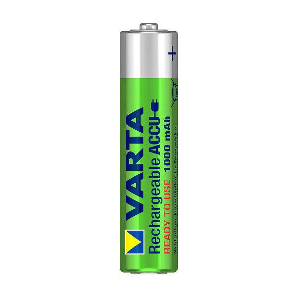 Rechargeable AAA battery VARTA Accu, 1000 mAh, 4 pcs - SPEED LIGHT