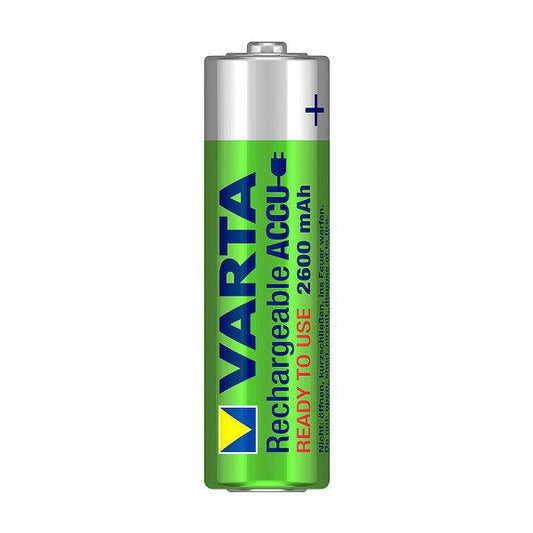Rechargeable AA battery VARTA Accu, 2600 mAh, 4 pcs - SPEED LIGHT