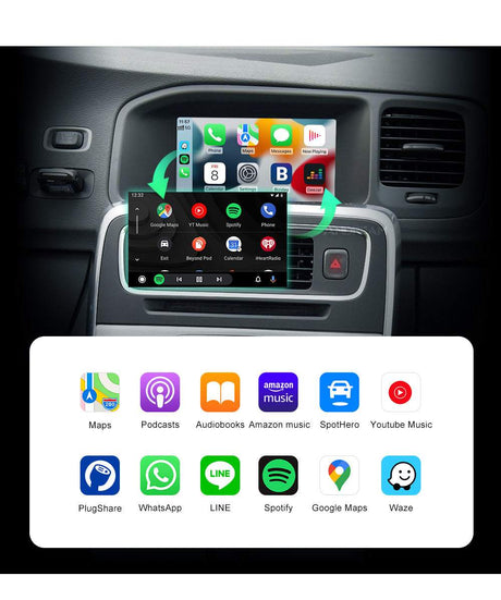 Andream Wireless Carplay OEM Adapter Pour Volvo XC60 XC70