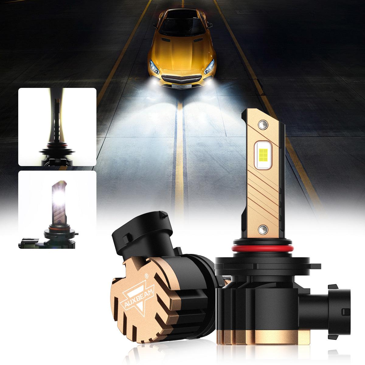 For 2014 Ram 1500 (with projector-type headlights) 9005 9012 LED Headlight Bulbs Bundle 