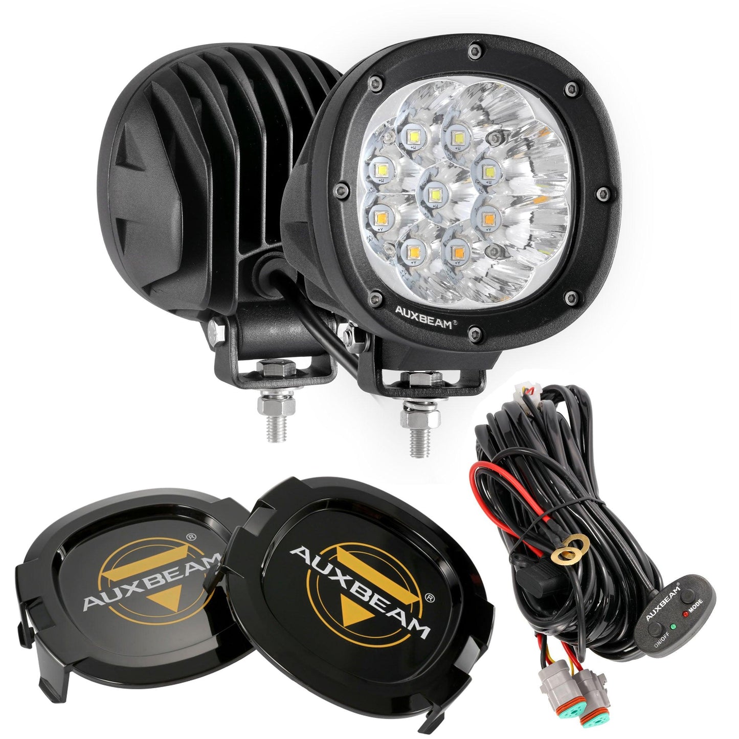 P4 Series 4 Pouces 90W 9000LM Feux De Conduite LED 6 Modes