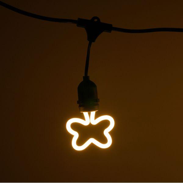 LED lamp AGGE Carnival E27, 4W, Butterfly - SPEED LIGHT