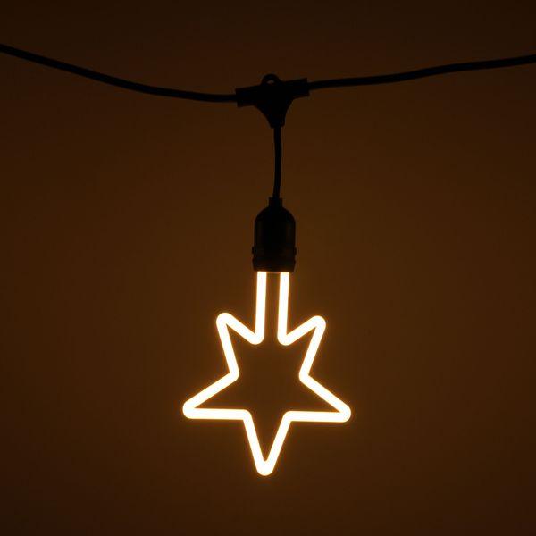 LED bulb AGGE Carnival E27, 8W, Star - SPEED LIGHT