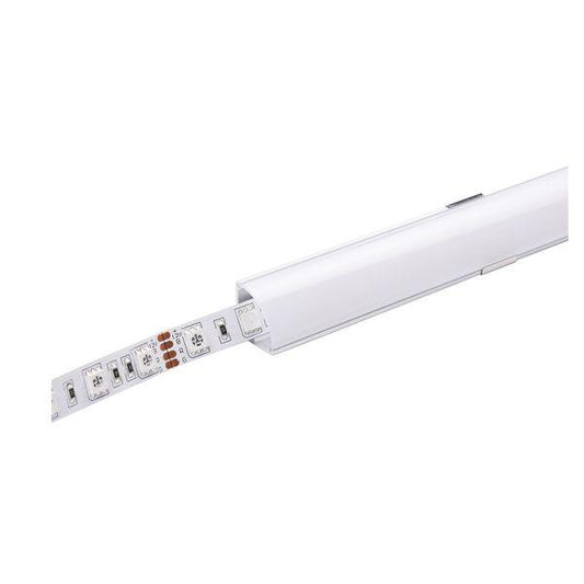 Aluminum profile for LED strip AGGE Corner, 100 cm - SPEED LIGHT