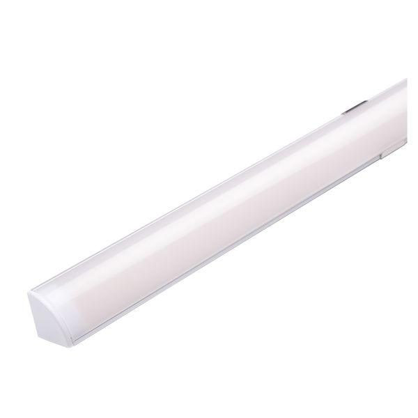 Aluminum profile for LED strip AGGE Corner, 100 cm - SPEED LIGHT