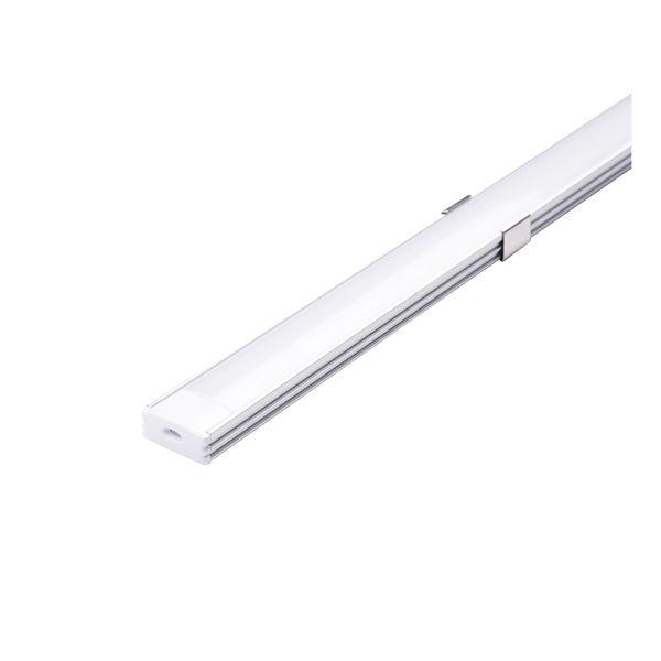 Aluminum profile for LED strip AGGE Slim, 100 cm - SPEED LIGHT