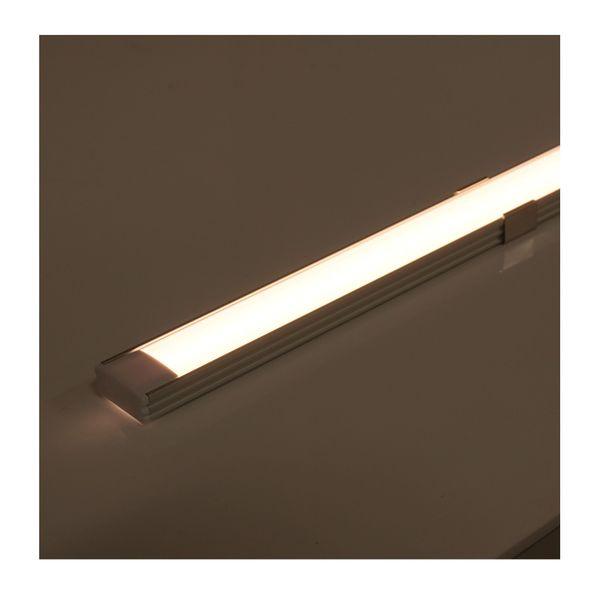 Aluminum profile for LED strip AGGE Slim, 100 cm - SPEED LIGHT