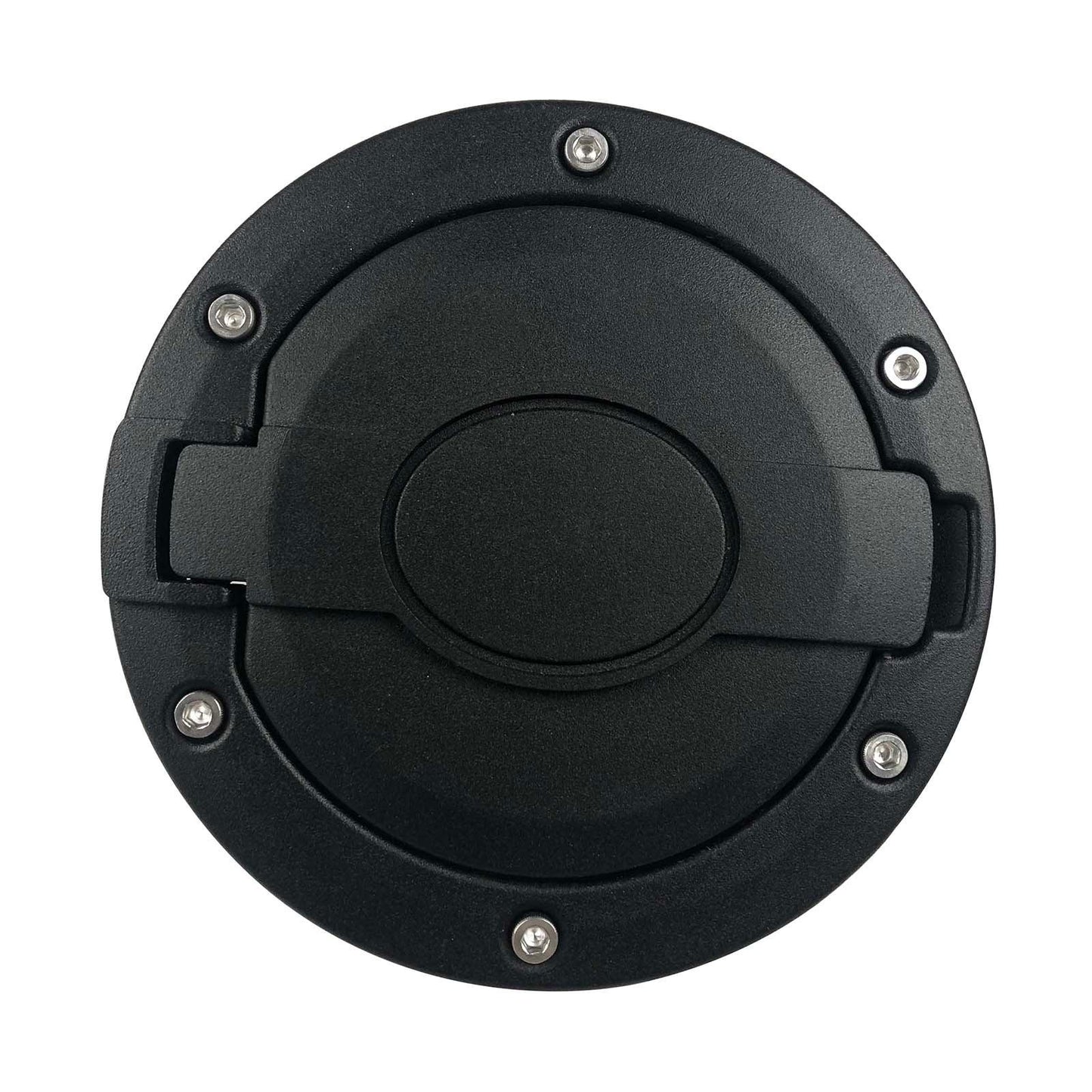 Fuel Tank Cover Gas Fuel Filler Door Cover Fit for Jeep Wrangler JK 2007-2017