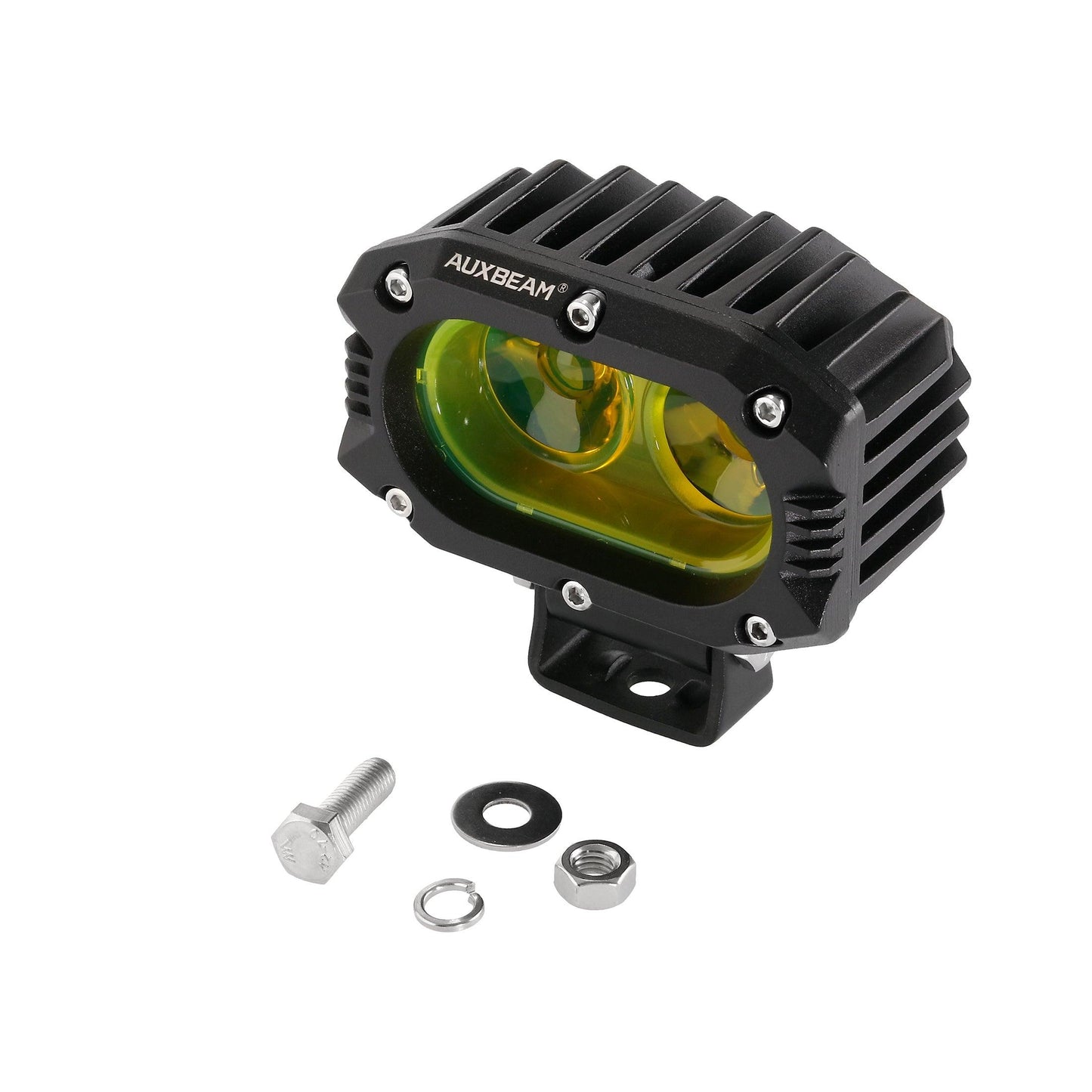 R4 Series 4 Pouces 60W LED Pods Lumière Ambre Flood Beam