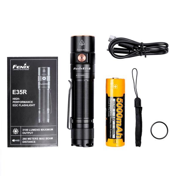 Flashlight Fenix E35R, 3100 lm - SPEED LIGHT