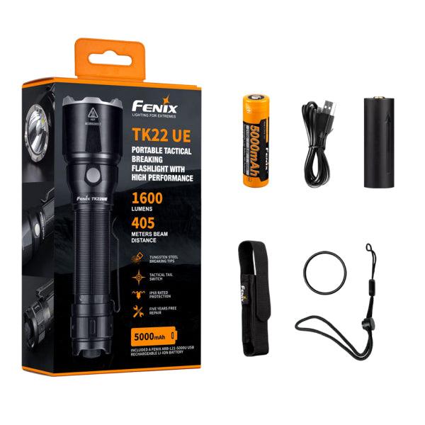 Flashlight Fenix TK22UE STRIKER, 1600 lm - SPEED LIGHT