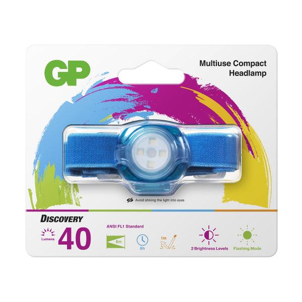 Headlamp GP Discovery Everybody CH31, 40 lm - SPEED LIGHT