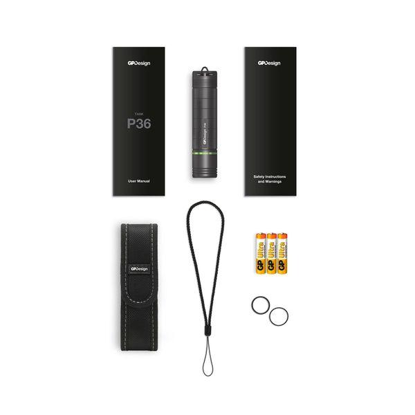 Flashlight GP P36, 300 lm - SPEED LIGHT