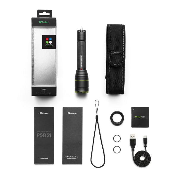 Flashlight GP PSR51 Multi-Colour, 470 lm - SPEED LIGHT