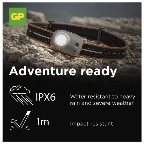 Headlamp GP Xplor PHR 16, 300 lm - SPEED LIGHT