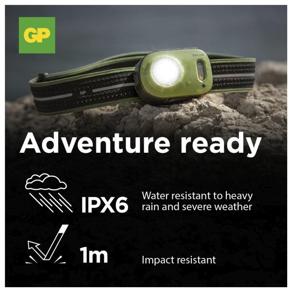 Headlamp GP Xplor PHR 17, 500 lm - SPEED LIGHT